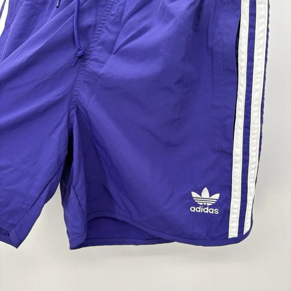 Adidas Men's Originals Semi Cobalt Blue Purple Sprinter Shorts NWT $45 Size XS
